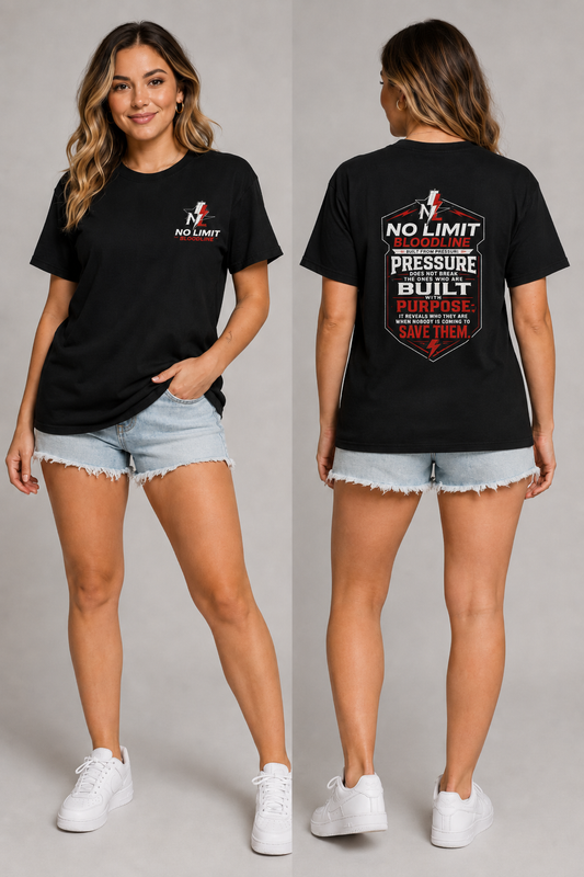 Built With Purpose Quote Tee