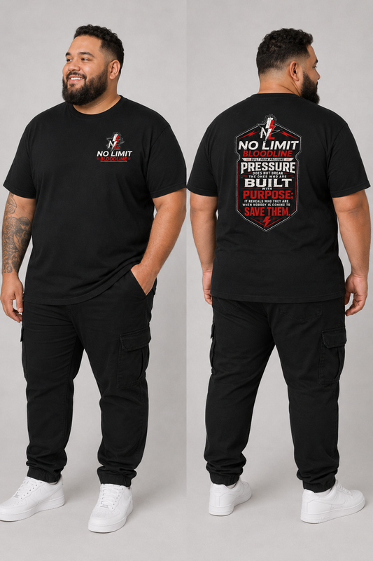 Built With Purpose Quote Tee