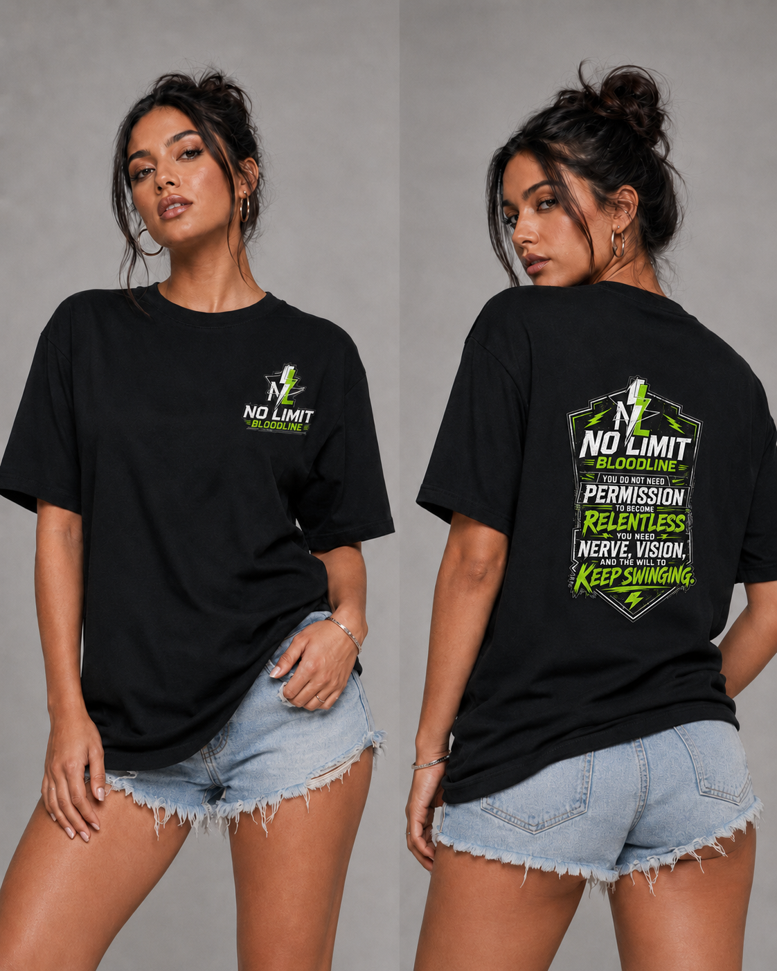 Relentless Swing Quote Tee