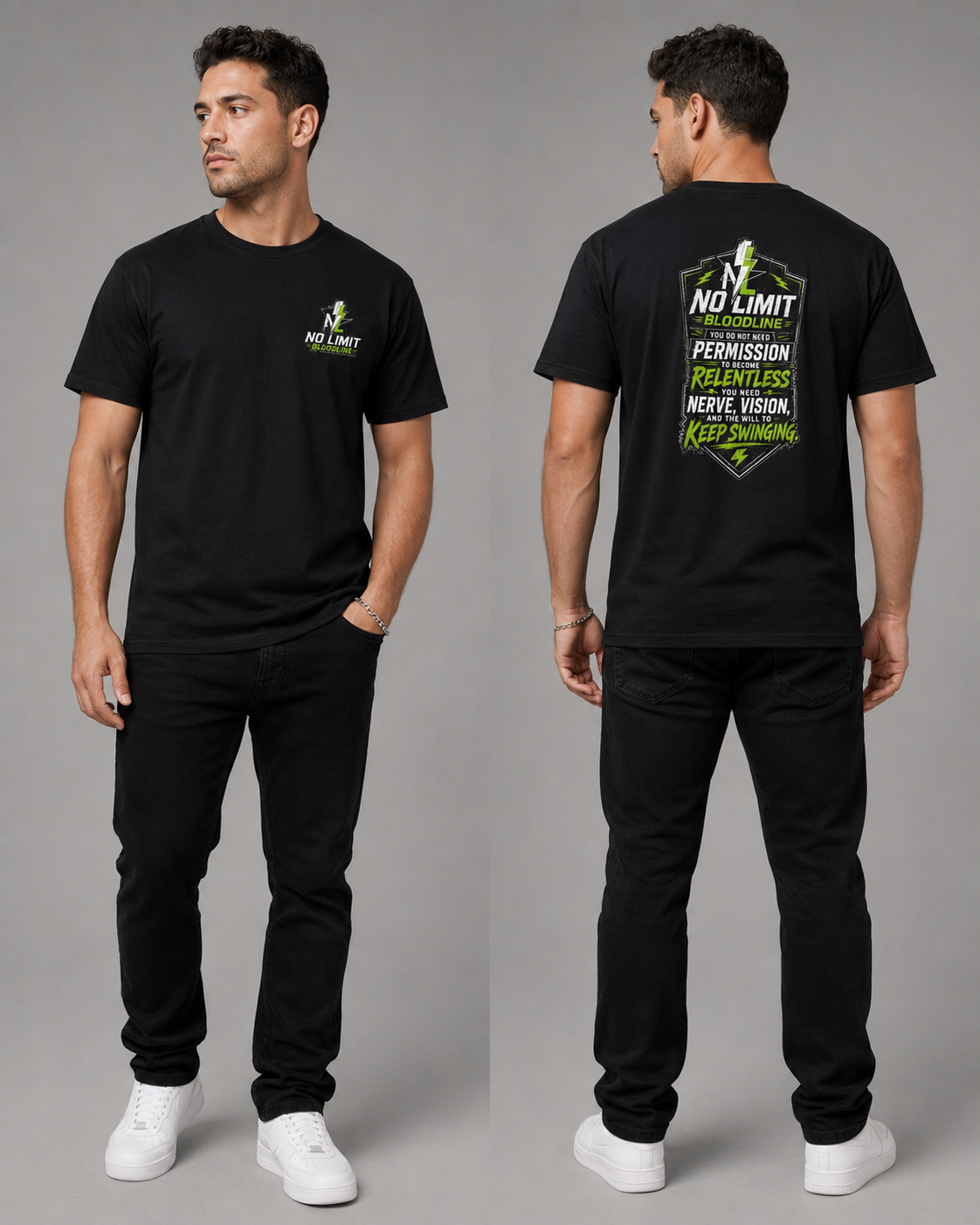 Relentless Swing Quote Tee