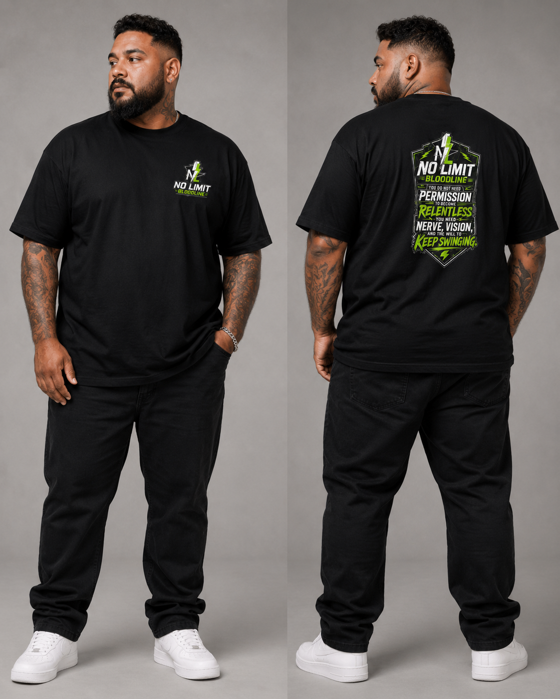 Relentless Swing Quote Tee